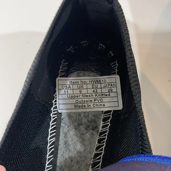 Mesh knitted Black Flat shoes size 11 - Picture 16 of 16